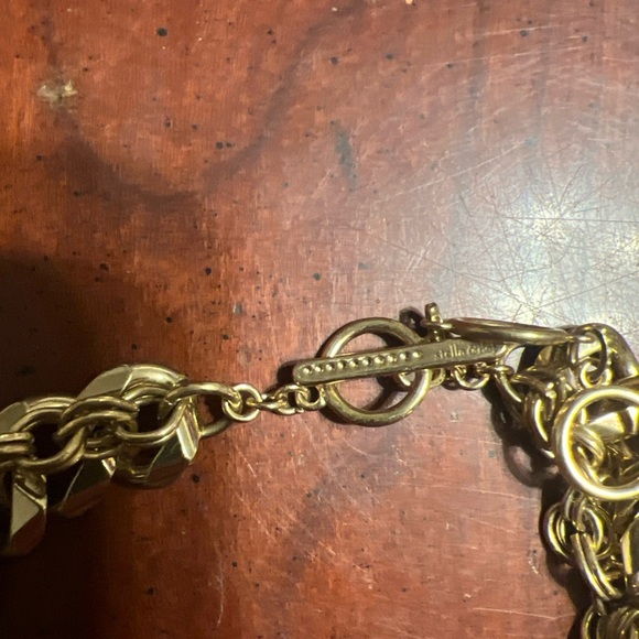 Stella & Dot Jacqueline Statement Necklace RRP$228 Crystal Gold tone VTG rare - Picture 11 of 11